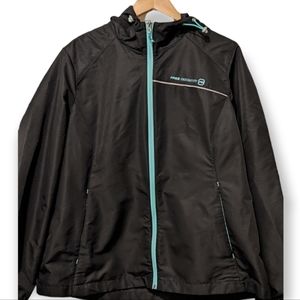 Free Country Black Windbreaker XL